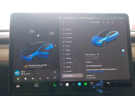 2022 Tesla Model 3 Long Range Dual Motor All-Wheel Drive from USA, damaged, VIN 5YJ3E1EB4NF261736